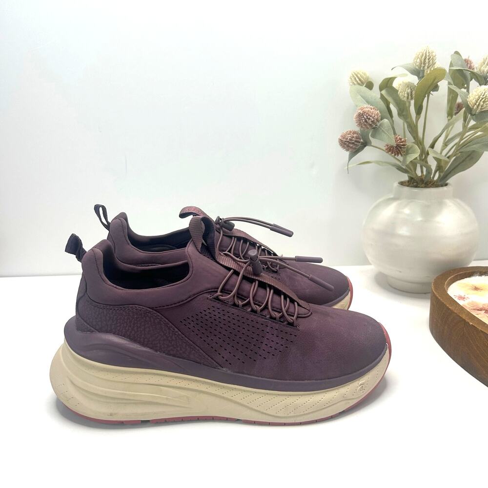 Clove Forte Nursing Sneaker Healthcare Plum/Tan/Redwood Women 8